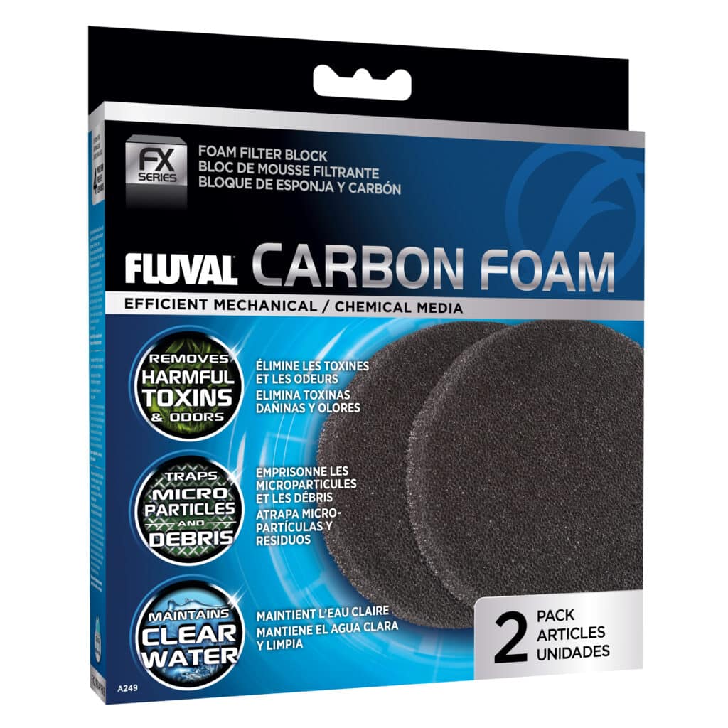 Carbon Foam for FX Series Canister Filter (2-Pack)