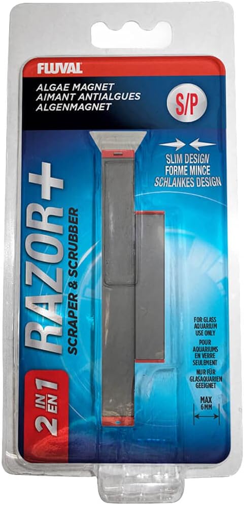 Fluval Razor+ 2-in-1 Algae Scraper