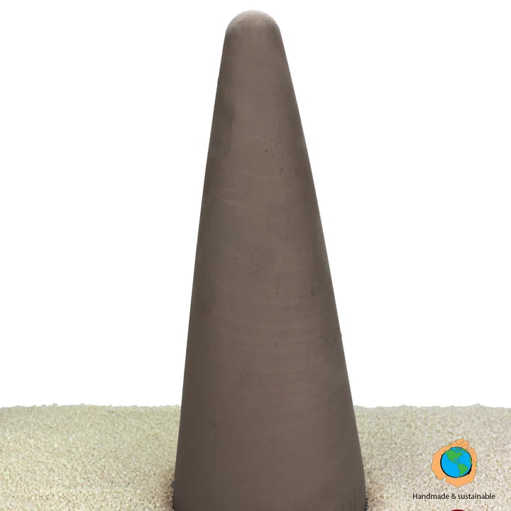 Ceramic Nature Discus Cone Brown