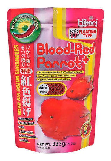 Blood-Red Parrot Plus 333g