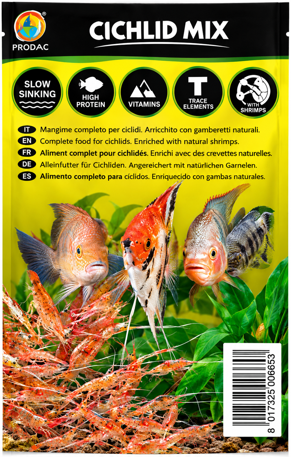 Stoffels Cichlid Mix 100g Blister Pack