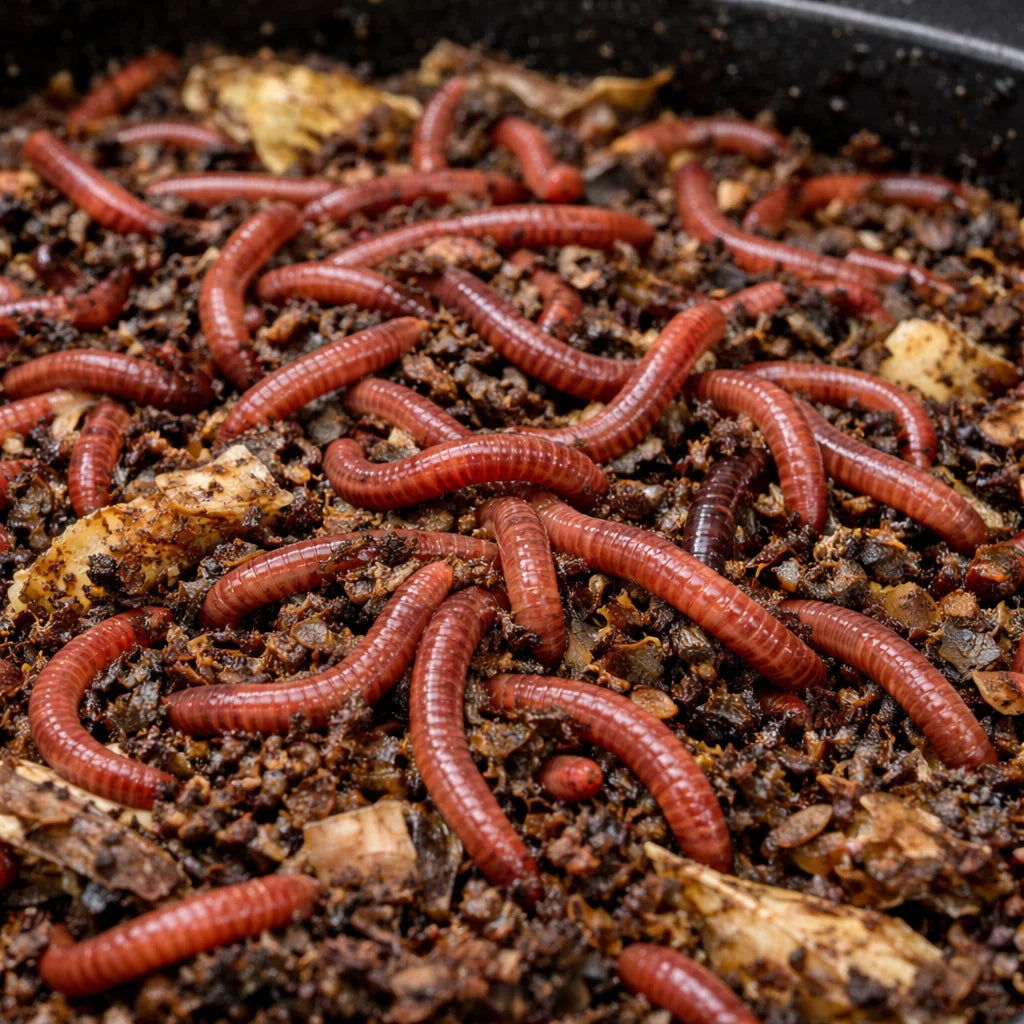 Common Earthworm Box - Approx. 10 pcs