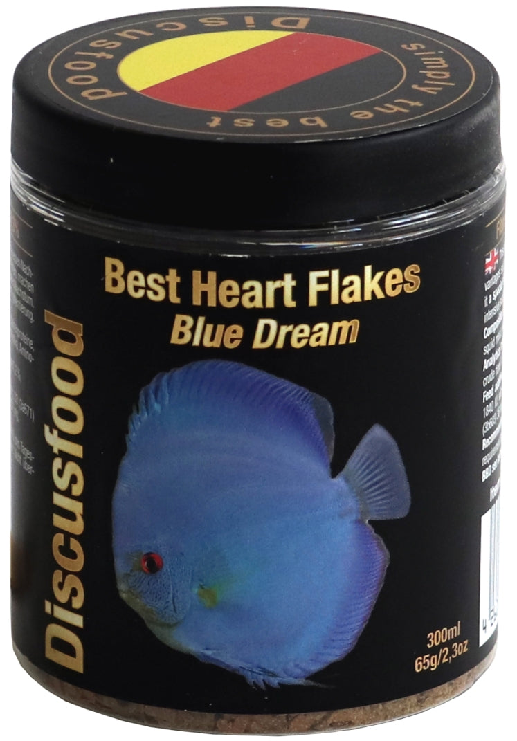 DiscusFood Best Heart Flakes Blue Dream 65g.