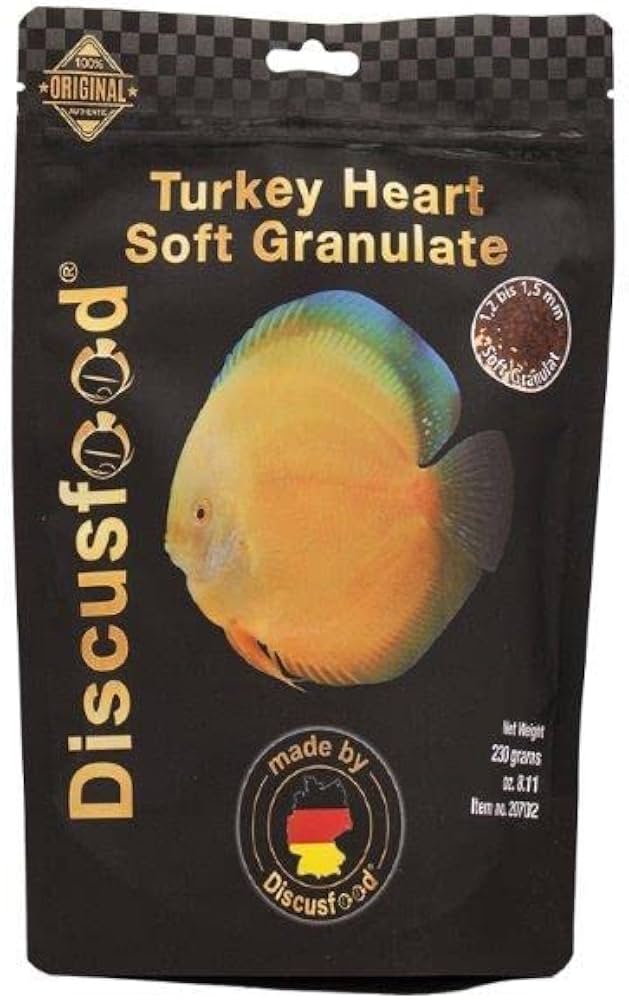DiscusFood Turkey Heart Soft Granulate 230g