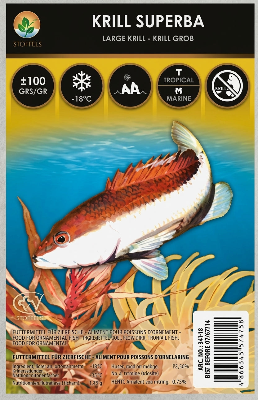 Stoffels Krill Superba 100 g - Blister
