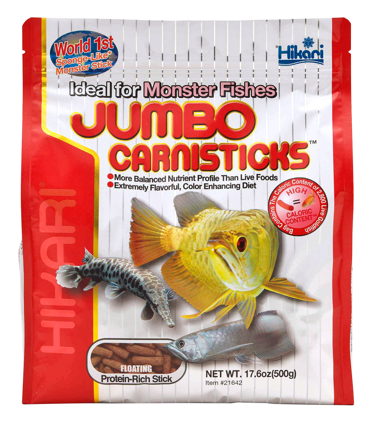 Hikari Jumbo Carnisticks 182g