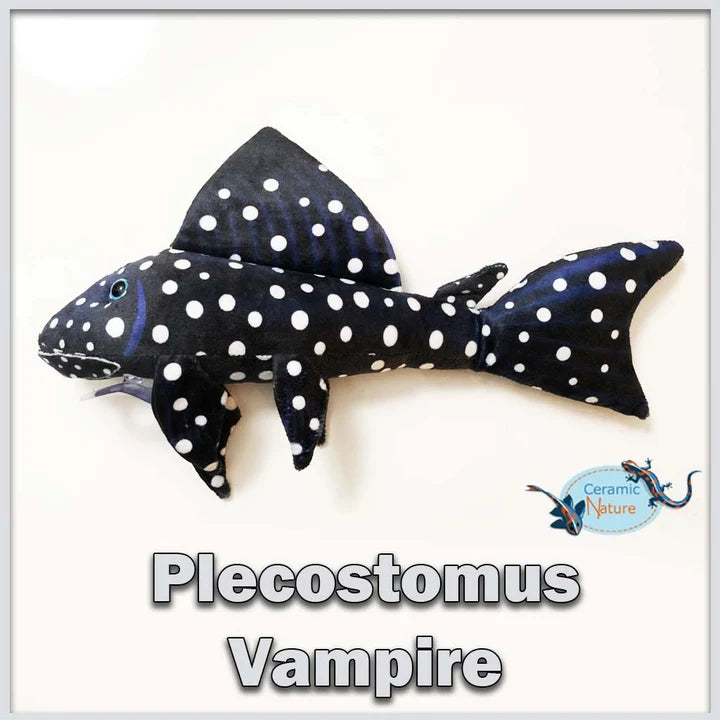 Ceramic Nature Vampire Fish Plush Toy (32 cm)
