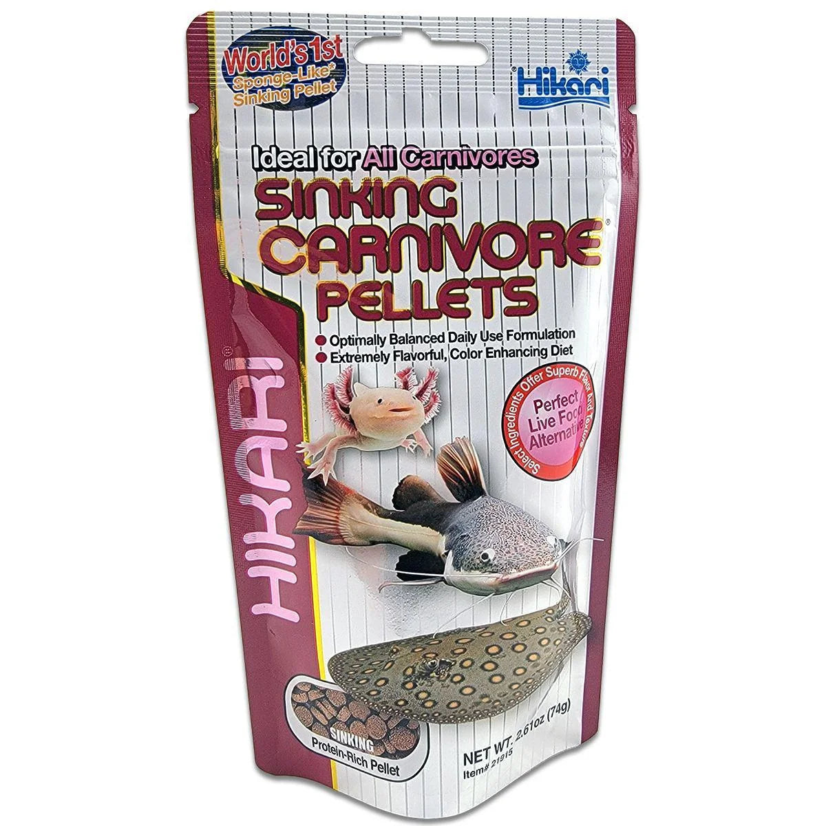 Hikari Sinking Carnivore Pellets 74g