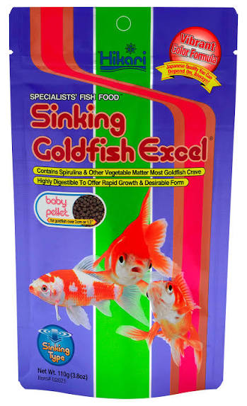 Sinking Goldfish Excel Baby 110G