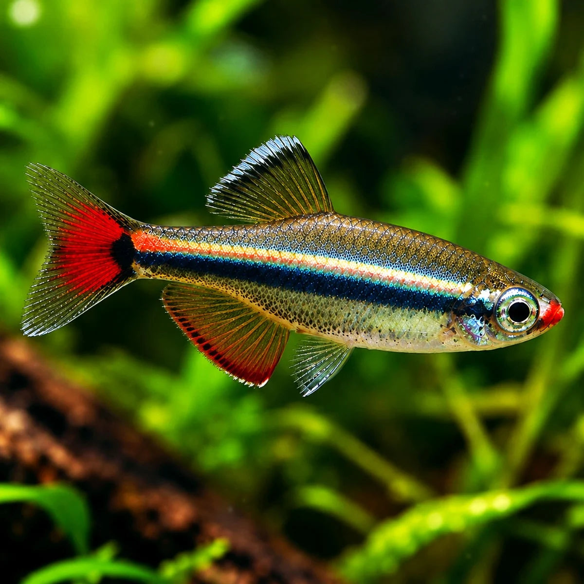 White Cloud Mountain Minnow (Tanichthys albonubes)