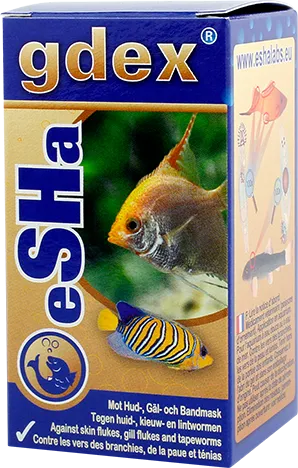 eSHa gdex – Skin Flukes, Gill Flukes & Tapeworm Treatment