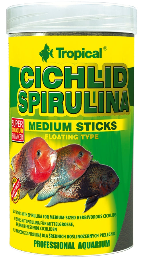 Tropical Cichlid Spirulina Medium Sticks